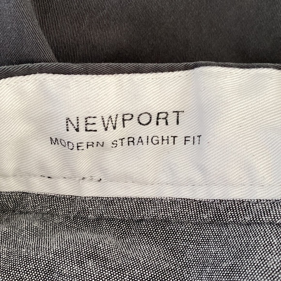 Frank & Oak - Newport, Modern Straight Fit, Charcoal Grey - Picture 6 of 8